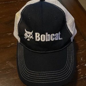 Bobcat Black & White Hat
